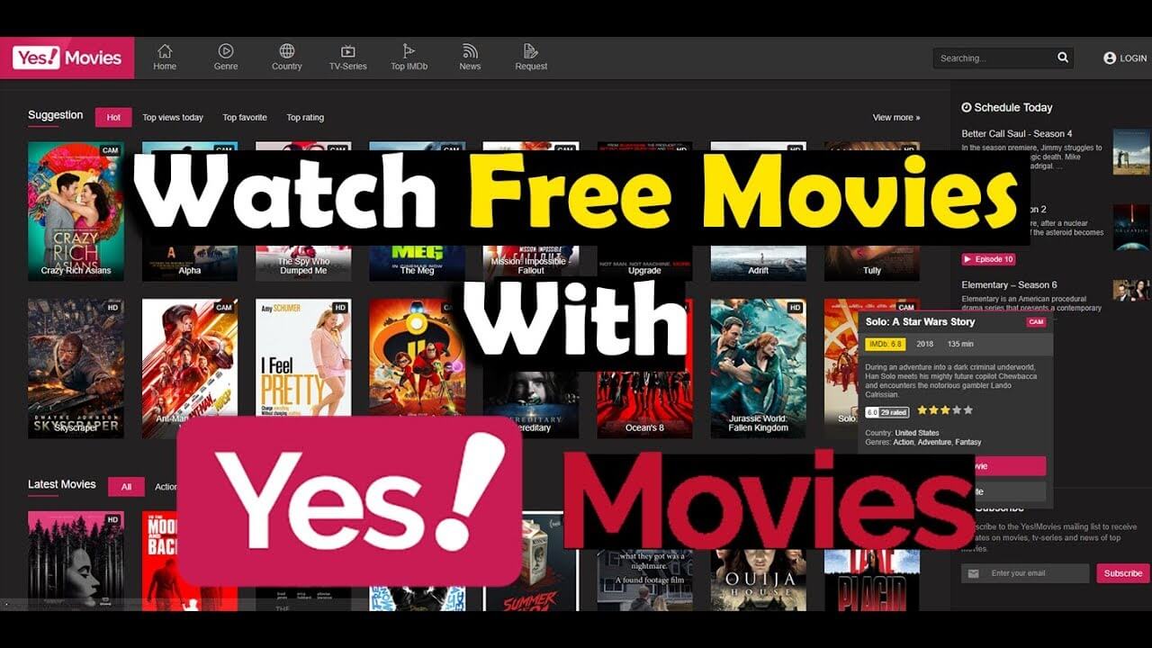 How Can People Experience the Same as YesMovies? – 3 Best Alternative Sites